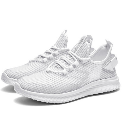 Vyriški sportbačiai 2022 m. Naujas kvėpuojantis tamprus audinys Minkšti, patogūs bėgimo sportiniai batai dideli 47 48 dydžio lengvi vyriški batai