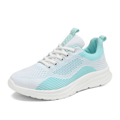 Nauji bėgimo bateliai Moteriški batai kvėpuojantys sportbačiai Firminiai lengvi laisvalaikio sportiniai batai 2022 m. lauko lengvi nėriniuoti kūno rengybos batai FUS688