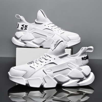 Basketbola apavi Vīriešu dizains Biezas zoles Skriešana Fitness Elpojoši āra sporta apavi Vīriešu kedas Izmērs 12 Augums Palielinās