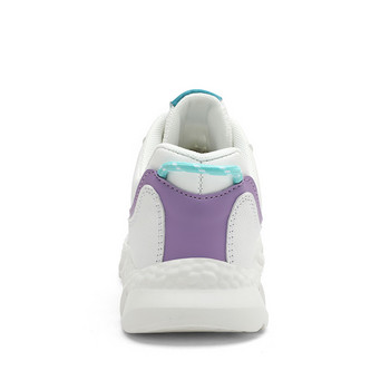 Παπούτσια για τρέξιμο Ελαφρά αθλητικά παπούτσια αναπνεύσιμα Παπούτσια Pu Sport Shoes Outdoor Προπόνηση με κορδόνια Παπούτσια γυμναστικής Γυναικεία παπούτσια 526