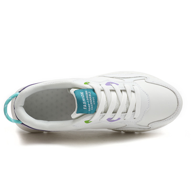 Skriešanas apavi Vieglas kedas Elpojošas Pu apavi Sporta apavi āra zīmola treniņiem Šņorējamie apavi Fitnesa sieviešu apavi 526