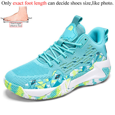 Vasariniai vyriški aukštakulniai krepšinio bateliai vyriški sportbačiai tinkliniai, kvėpuojantys, patogūs, didelis dydis 47 48