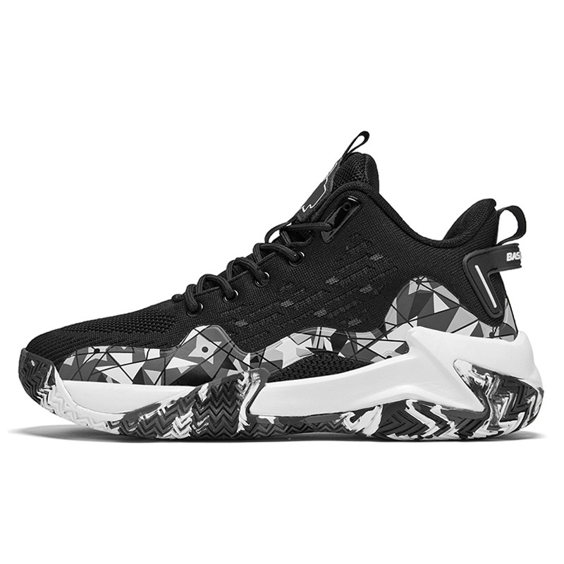 Vasariniai vyriški aukštakulniai krepšinio bateliai vyriški sportbačiai tinkliniai, kvėpuojantys, patogūs, didelis dydis 47 48