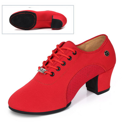 SWDZM šokių batai moterims Vyriški Unisex Ballroom Latin Modern Tango Salsa Šokių Batai Moterys Merginų pratyboms Mokytojų raudoni batai