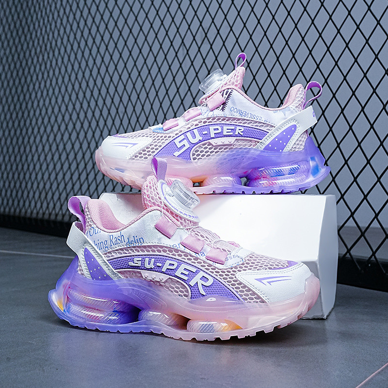 Gyerekkosárcipő Divat fiúk Férfi kosárlabdacipők Magas felső kosárlabdacipők fiúk Könnyű sportcipők Gyerekedzőcipők