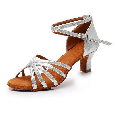 Atnaujinti Hot Selling Heel 7/5 cm šilko atlaso lotynų šokių batai BD šokių batai lotynų moterų šokių batai