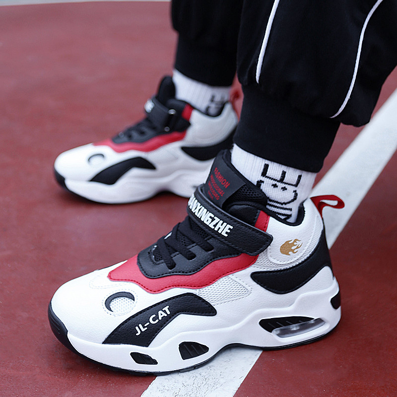 Gyermek kosárlabda cipő általános iskolai sportcipő fiúk és lányok csúszásmentes futócipők2022