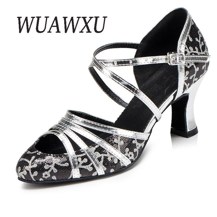 NATASHA2023 Zelta pavasaris un vasara Jauni iekštelpu deju apavi Draudzības deju apavi pieaugušajiem deju apavi vidēji augstiem papēžiem