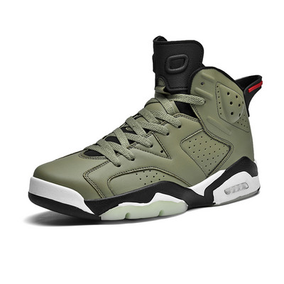 Vīriešu basketbola apavi Basketbola kedas Neslīdoši augsta augšdaļa pārim elpojoši vīriešu basketbola apavi