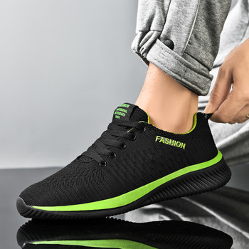Тенденция за 2022 г. Мъжки дамски маратонки за бягане Дишащи леки мъжки спортни обувки Двойка плетени маратонки Удобни фитнес обувки Мъжки тенис