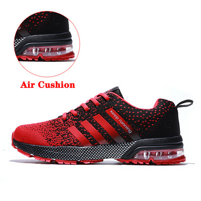 Férfi futócipők Légáteresztő légpárnák Férfi sportcipők Kényelmes sportcipők Nagy méretű alkalmi sétacipők