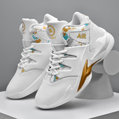 Sieviešu basketbola apavi Vīriešu āra sporta kurpes Vīriešu valkāšanai izturīgas amortizācijas kurpes Trenažieri Zapatillas Hombre vīriešu kedas