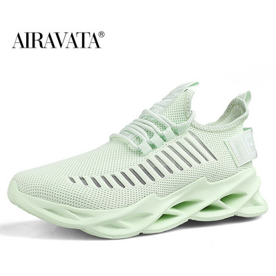 Vīriešu elpojoši skriešanas apavi āra sporta modei, ērti ikdienas sporta zālei vīriešu sporta apavi Zapatos De Mujer