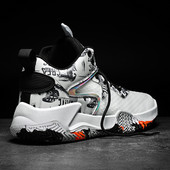 Kosárlabda cipő férfi sportcipő magas szárú kosárlabda tornacipő atlétika férfi és női páros cipő 35-45 yard