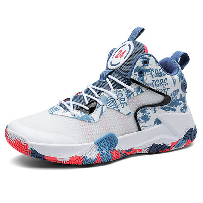 Kosárlabda cipő férfi sportcipő magas szárú kosárlabda tornacipő atlétika férfi és női páros cipő 35-45 yard