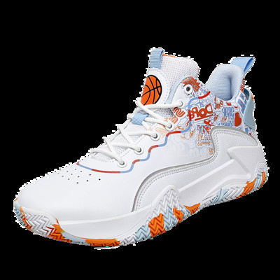 Kosárlabda cipő férfi sportcipő magas szárú kosárlabda tornacipő atlétika férfi és női páros cipő 35-45 yard