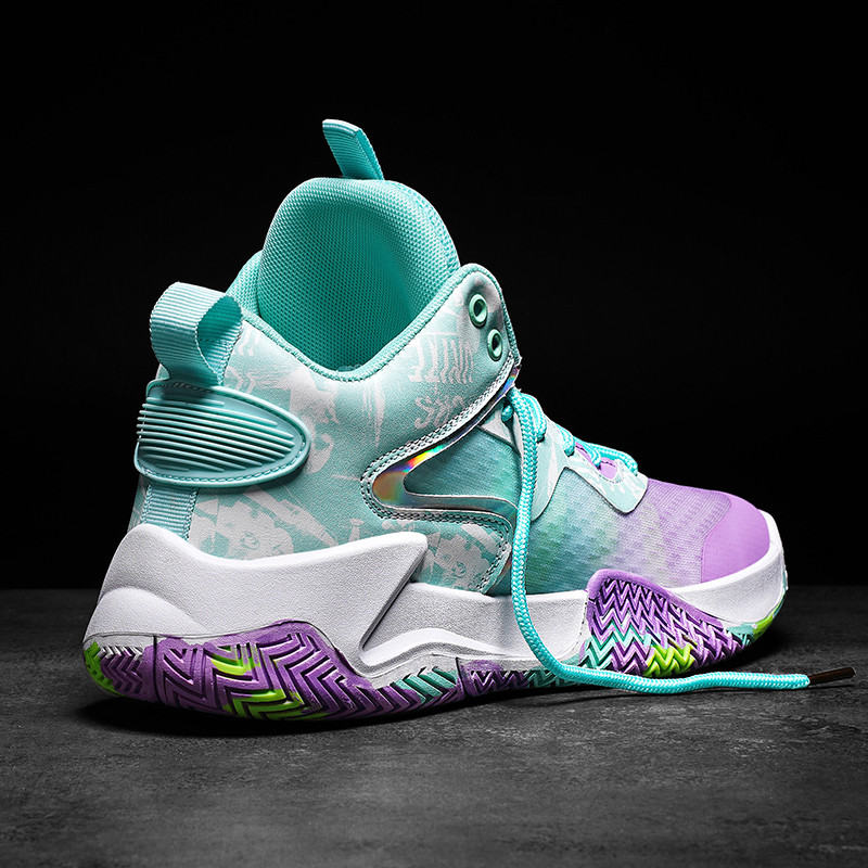 Kosárlabda cipő férfi sportcipő magas szárú kosárlabda tornacipő atlétika férfi és női páros cipő 35-45 yard