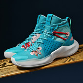 Modes zils Augstas kvalitātes oriģinālie vīriešu basketbola apavi sporta zābaki Treniņu zābaki chunky vīriešu augstas kedas Zīmolu dizaina apavi 2023