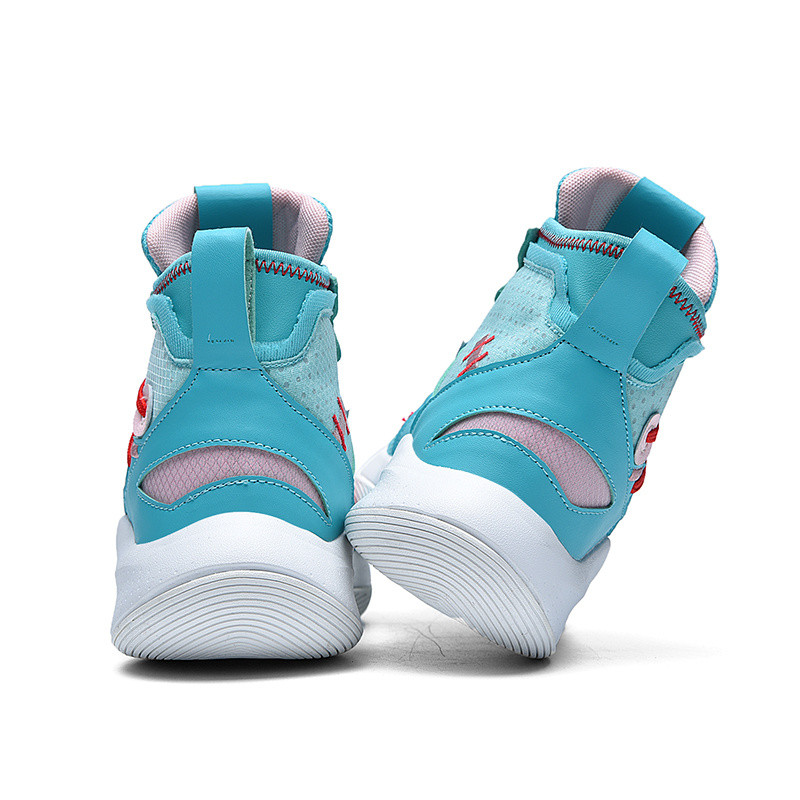 Modes zils Augstas kvalitātes oriģinālie vīriešu basketbola apavi sporta zābaki Treniņu zābaki chunky vīriešu augstas kedas Zīmolu dizaina apavi 2023