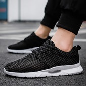 Nyári férfi futócipők fűzős alkalmi sportcipők légáteresztő tornacipők férfi tenisz Masculino Zapatillas De Deporte