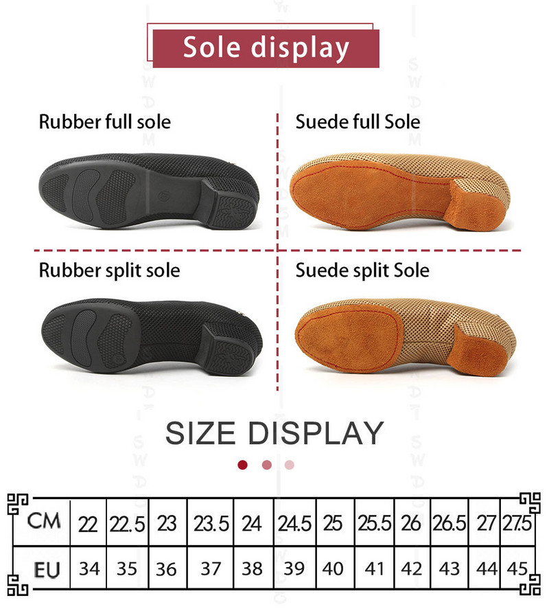 SWDZM Naiste tantsutossud Tango Ballroom Salsa Tantsukingad Ladina kaasaegsed Standardtantsukingad Moodsad sandaalid Uus saabumine