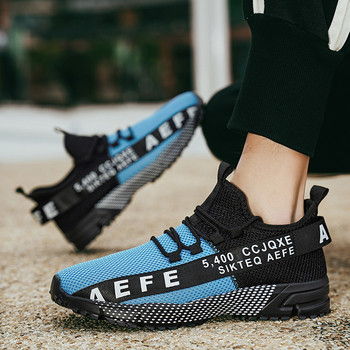 2023 Евтини дишащи обувки за бягане Мъжки голям размер 47 Леки спортни обувки за джогинг Мъжки маратонки за тренировка Летни тенис мъжки