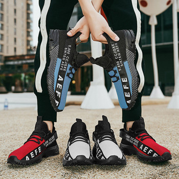 2023 Евтини дишащи обувки за бягане Мъжки голям размер 47 Леки спортни обувки за джогинг Мъжки маратонки за тренировка Летни тенис мъжки