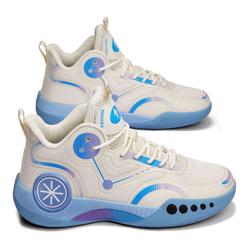 Unisex basketbola apavi Vīriešiem sporta zābaki sievietēm sporta zāle Fitness kupli potītes kedas Comfort Trend sporta kurpes Vīriešu apavi ar plakanu grozu