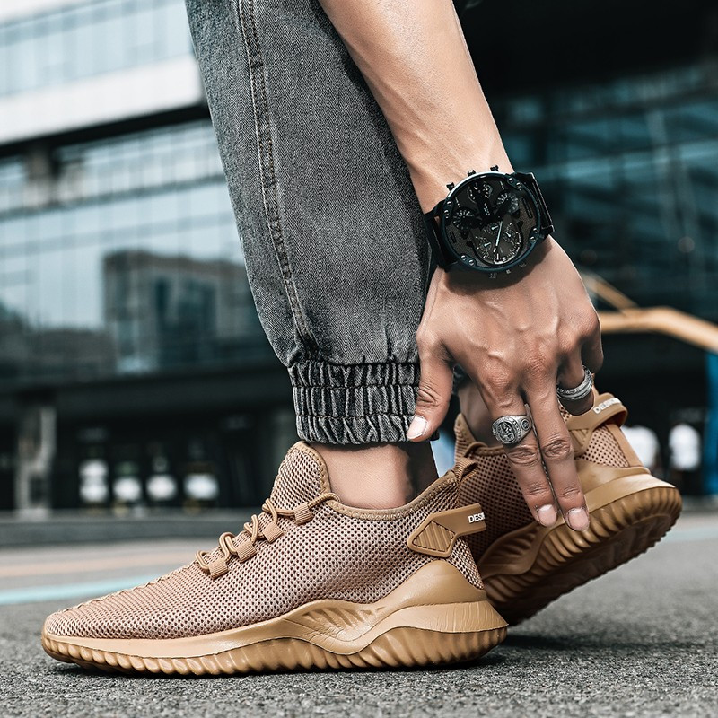 Jaunums Vīriešu sporta kedas Viegli elpojoši sporta skriešanas apavi Vīriešu āra apavi