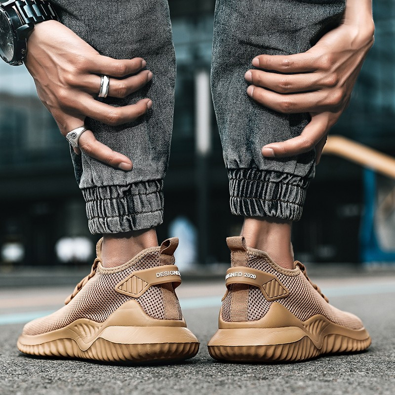 Jaunums Vīriešu sporta kedas Viegli elpojoši sporta skriešanas apavi Vīriešu āra apavi