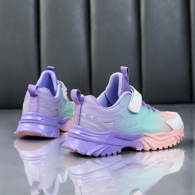 Gyerekek csúszásmentes kopásálló sétacipők fiúk lányok alkalmi futócipők gyerekek kültéri lélegző kényelmes cipők