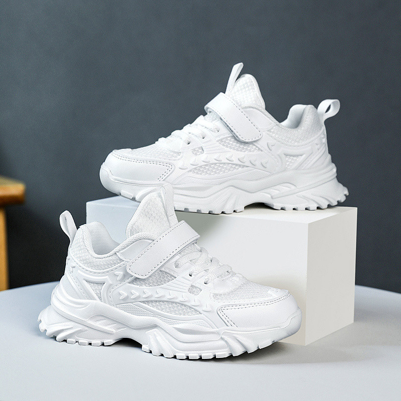 Gyerekek csúszásmentes kopásálló sétacipők fiúk lányok alkalmi futócipők gyerekek kültéri lélegző kényelmes cipők