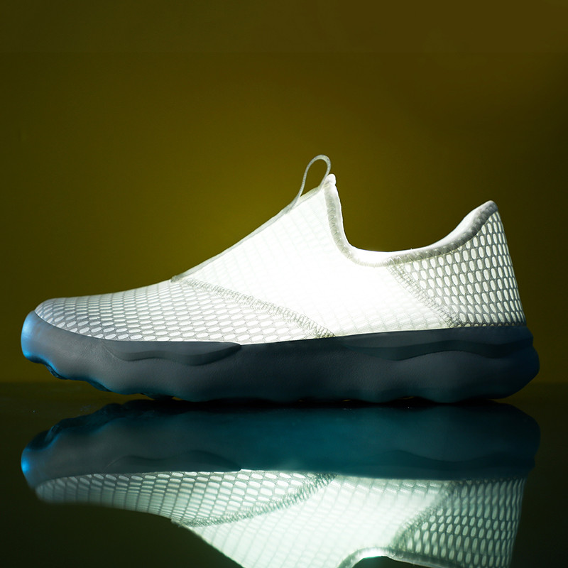 Slip On Viegli skriešanas apavi vīriešiem un sievietēm sporta apavi Elpojošas vasaras unisex kedas lielizmēra 36-48