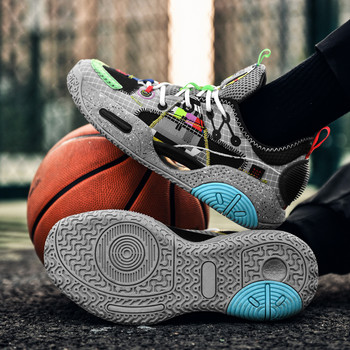 Ανδρικά παπούτσια μπάσκετ Retro Splicing Υψηλής ποιότητας επαγγελματικά αθλητικά παπούτσια για τρέξιμο Ανδρικά παπούτσια καλαθιού εξωτερικού χώρου Ανδρικά αθλητικά παπούτσια