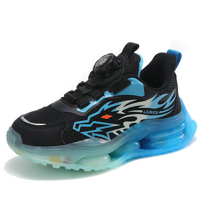 Modes bērnu skriešanas apavu vieglie zēnu apavi elpojoši sietveida zēnu apavi