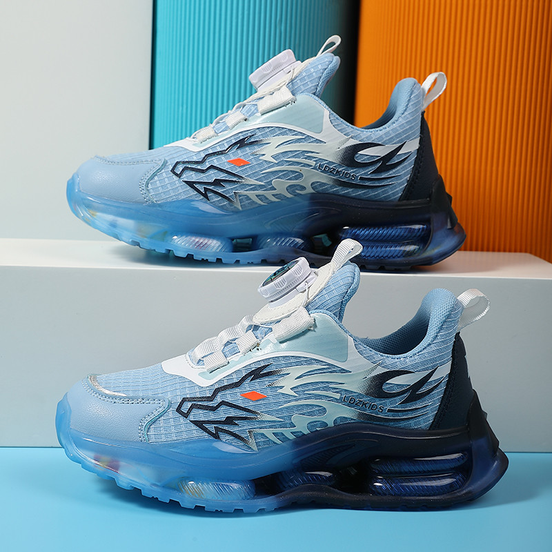 Modes bērnu skriešanas apavu vieglie zēnu apavi elpojoši sietveida zēnu apavi