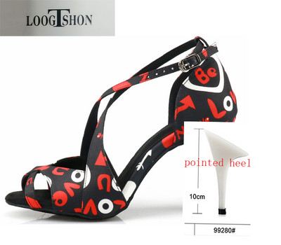 LOOGTSHON Latīņamerikas ūdens platformas deju apavi sieviešu modes apavi High Heels Jazz Shoes