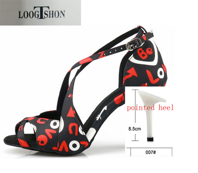 LOOGTSHON Latīņamerikas ūdens platformas deju apavi sieviešu modes apavi High Heels Jazz Shoes