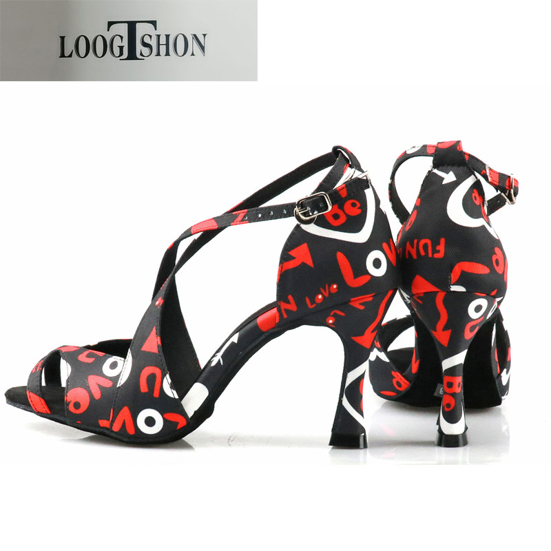 LOOGTSHON Latīņamerikas ūdens platformas deju apavi sieviešu modes apavi High Heels Jazz Shoes