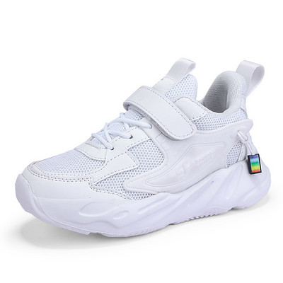 Vaikiški sportbačiai Lengvi laisvalaikio batai berniukams tinkliniai patogūs aukštos kokybės bėgimo bateliai vaikiški mergaičių kvėpuojantys batai