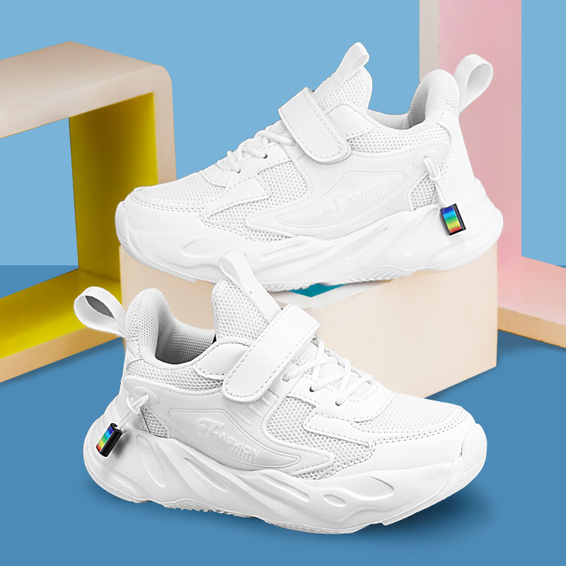 Vaikiški sportbačiai Lengvi laisvalaikio batai berniukams tinkliniai patogūs aukštos kokybės bėgimo bateliai vaikiški mergaičių kvėpuojantys batai