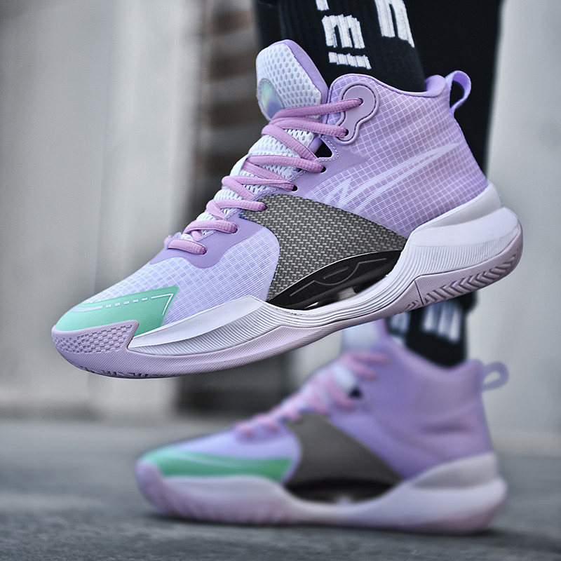 Augstas kvalitātes mode Augstas čības Basketbols Vīriešu Sieviešu Platforma Profesionāli Basket Apavi Vīriešu Trenažieri Tīkla kedas Vīriešiem