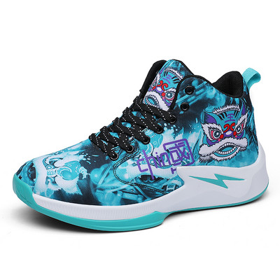 Vyriški batai Vyriški sportiniai batai Gamintojas Profesionalūs krepšinio batai Atsparūs dėvėjimui porai kvėpuojantys grafiti krepšinio bateliai