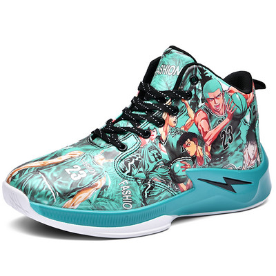Vyriški batai Vyriški sportiniai batai Gamintojas Profesionalūs krepšinio batai Atsparūs dėvėjimui porai kvėpuojantys grafiti krepšinio bateliai