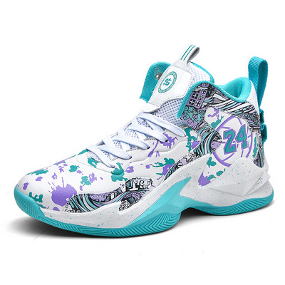 Vyriški batai Vyriški sportiniai batai Gamintojas Profesionalūs krepšinio batai Atsparūs dėvėjimui porai kvėpuojantys grafiti krepšinio bateliai