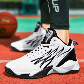Επώνυμα ανδρικά ψηλά αντιολισθητικά παπούτσια μπάσκετ Μοντέρνα για αγόρια αθλητικά παπούτσια τένις Άνετα αθλητικά παπούτσια γυμναστικής