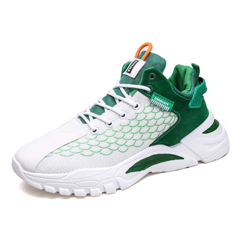 Voinsoon Fashion férfi lélegző hálós futócipők izzadságelnyelő szagtalanító sportcipők puha, finom hálós bélés férfi Sheos