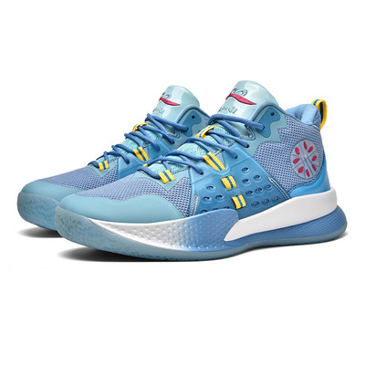 Baltas rozā augstas augšdaļas vīriešu profesionālās basketbola kedas 2021. gada unisex prettriecienu spilvens, platforma, grozi, apavi, sieviešu sporta kurpes