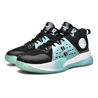 Baltas rozā augstas augšdaļas vīriešu profesionālās basketbola kedas 2021. gada unisex prettriecienu spilvens, platforma, grozi, apavi, sieviešu sporta kurpes