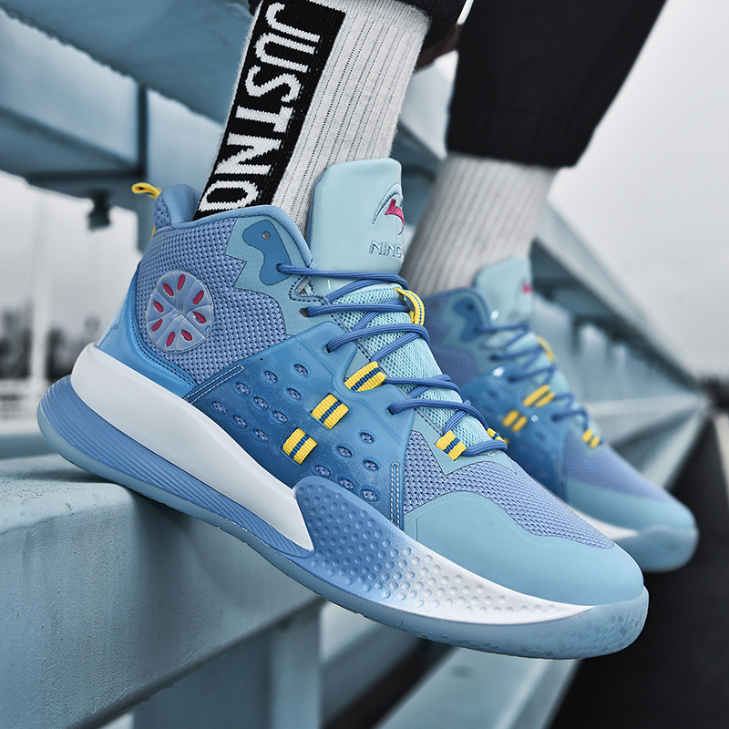 Baltas rozā augstas augšdaļas vīriešu profesionālās basketbola kedas 2021. gada unisex prettriecienu spilvens, platforma, grozi, apavi, sieviešu sporta kurpes